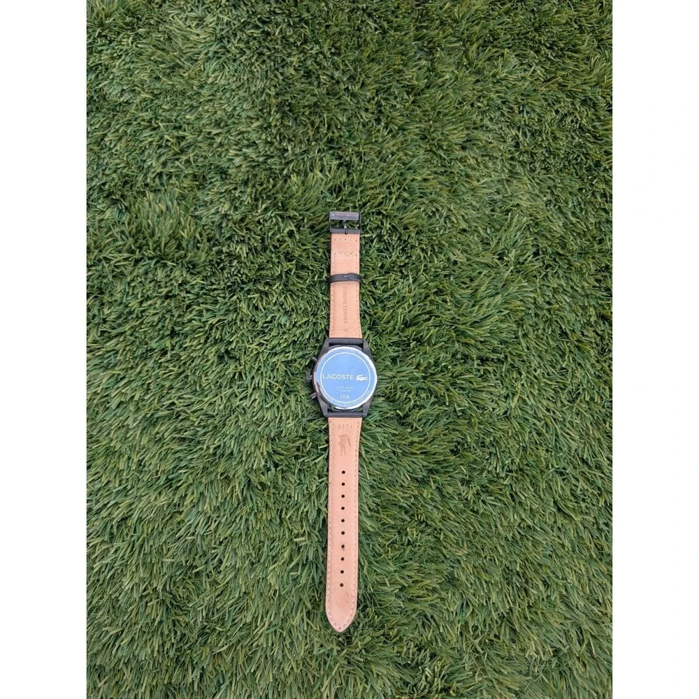 Lacoste‎ Boston Men's Chronograph Watch Moss Green Stainless Steel